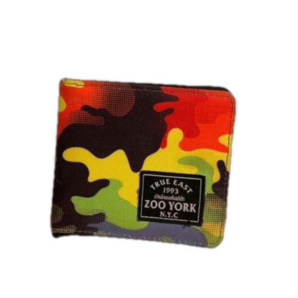 Zoo York Other - ZOO YORK tie dye patterned colourful rainbow small wallet